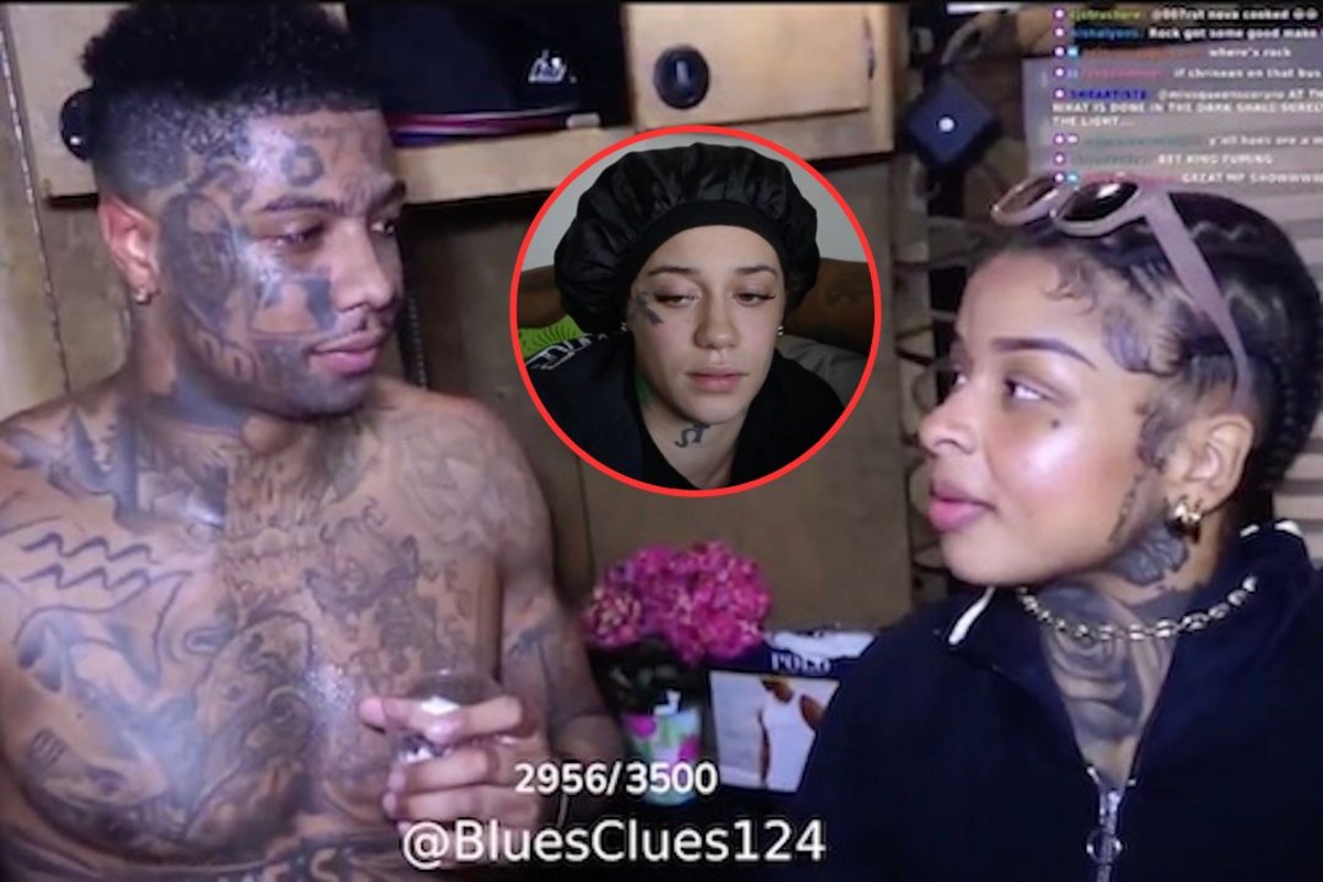 Chrisean Rock Joins Blueface Onstage, Nevaeh Is Disappointed