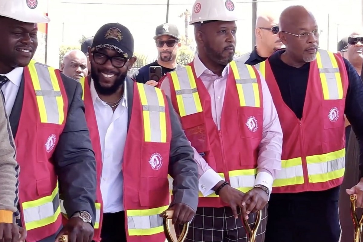 Kendrick Lamar Returns to His Former High School for Groundbreaking Ceremony With Dr. Dre and Will.i.am