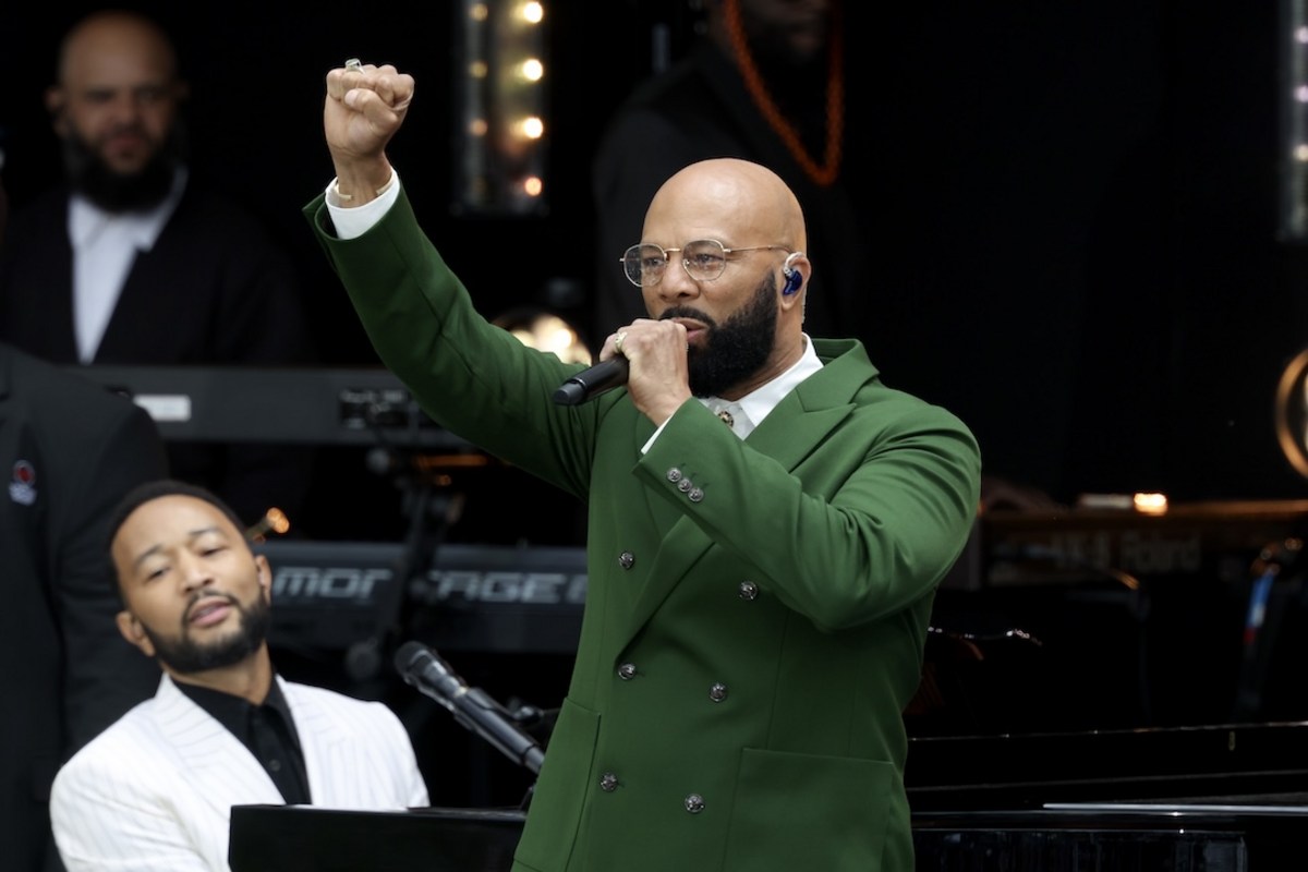 Common and John Legend Uplift Crowd With ‘Glory’ Performance at Obama Presidential Center Opening Ceremony