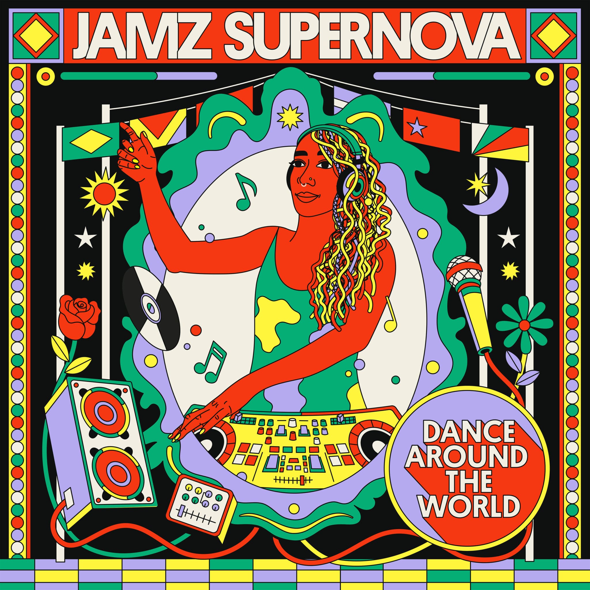 Jamz Supernova Announces New Compilation 'Dance Around The World'