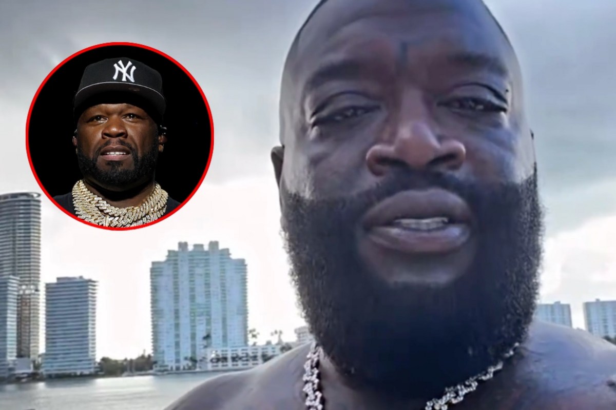 Rick Ross Fires Back at 50 Cent Over 'Set in Stone' Sales Claims