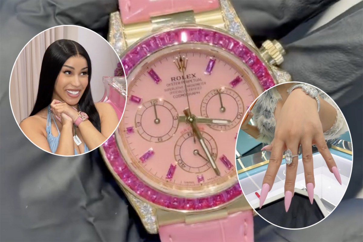 Cardi B Celebrates Birthday With Rare $3 Million Rolex Daytona